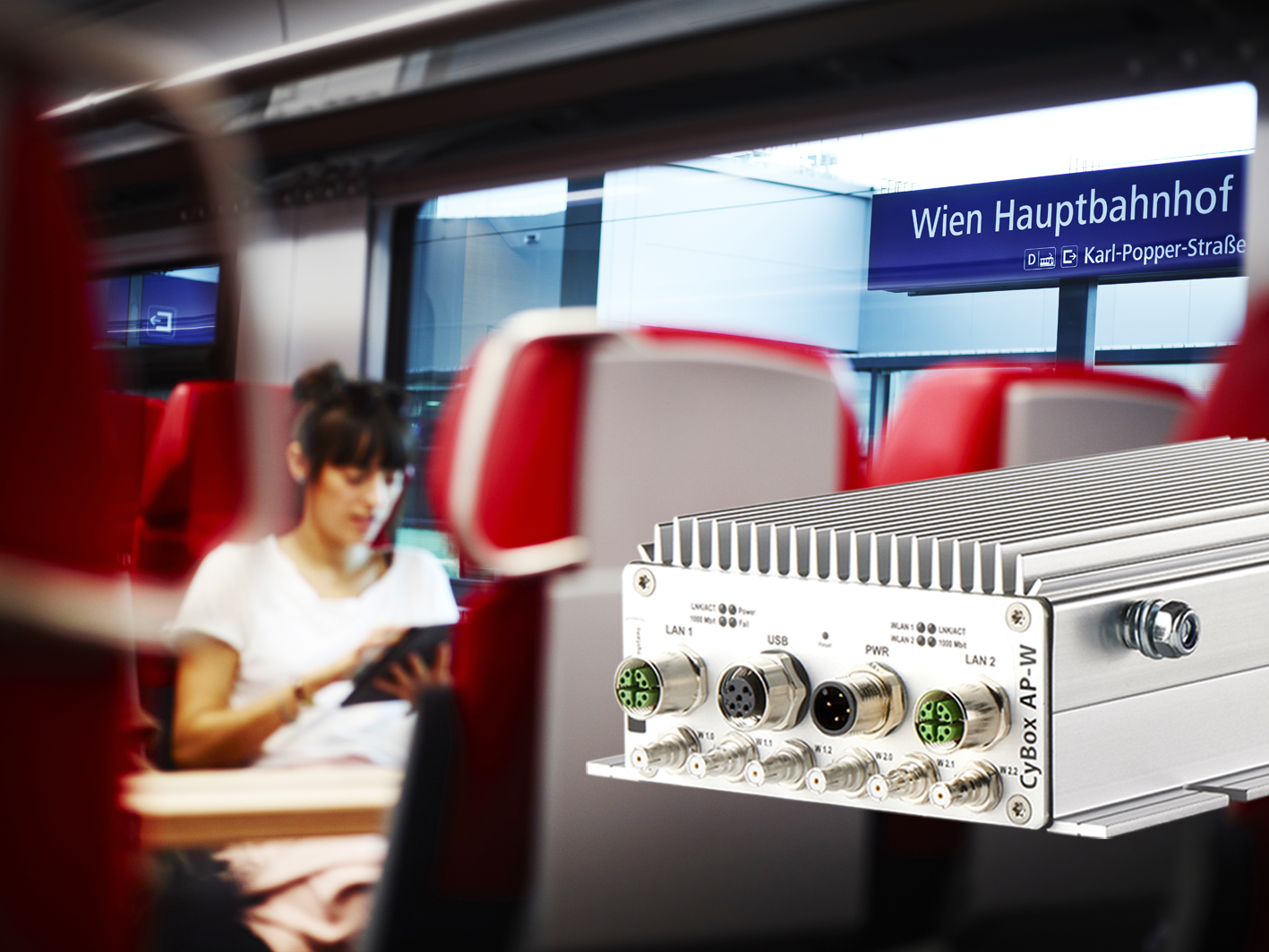 Wireless Access Point in Railjet