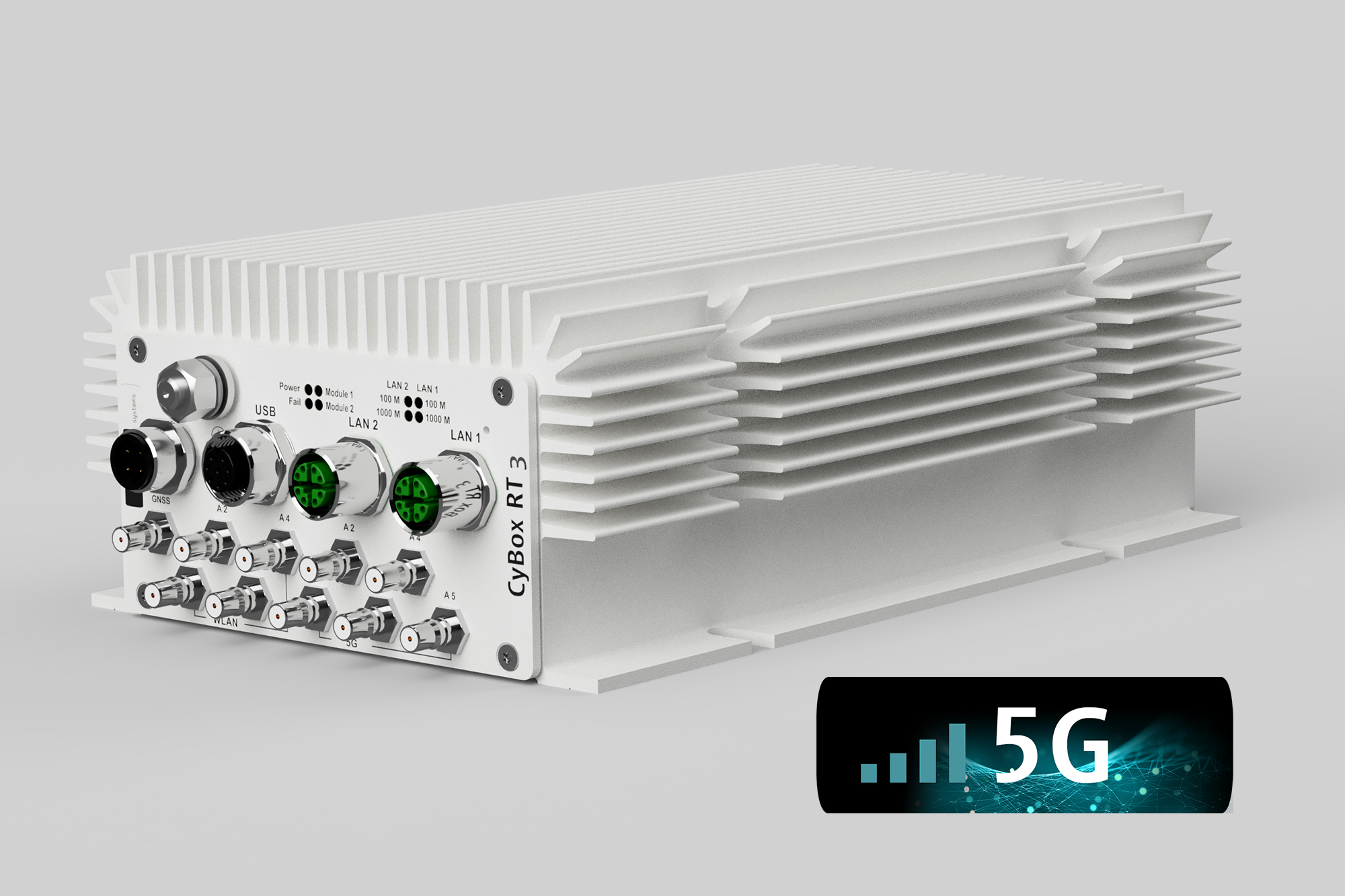 Mit der CyBox RT 3-W steht ein robuster, wartungsfreier und nach EN 50155 zertifizierter  Router für Anwendungen in der Bahntechnik zur Verfügung.